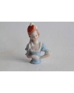 Demi figurine porcelaine Femme