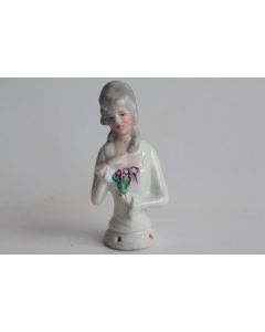 Demi figurine porcelaine Femme