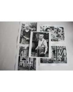 Lot 5 Photographies d'art JAN NEUMAN portraits de personnes âgées