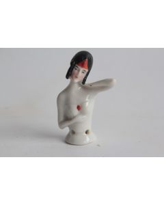Demi figurine porcelaine Femme
