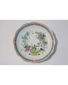 HEREND Sous-tasse 16,5 cm porcelaine Panier indien