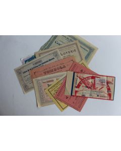 Anciens Billets de Loterie et Tombola (9)