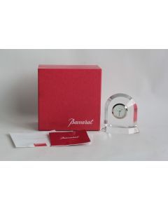 BACCARAT Pendulette de bureau cristal