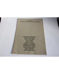 Portfolio 50 Jahre Die elf Grunder Xylon 94 Gravures 1994