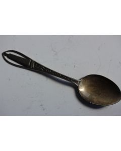 Cuillère souvenir Chicago argent émail