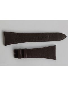 Bracelet montre Universal Genève cuir marron 25 mm