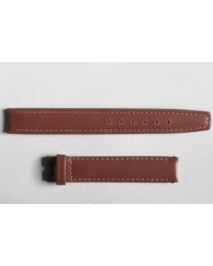 Bracelet montre Universal Genève cuir marron 15 mm