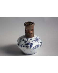 Lampe BERGER faïence Henriot Quimper Delft