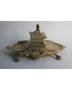 Ancien Encrier bronze
