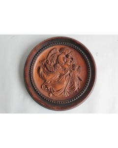 Sculpture Frantisek Rint Anges bois sculpté XIXe siècle