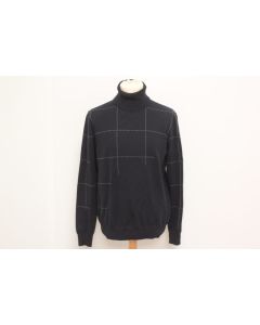 HERMES Pull col roulé cachemire Homme L