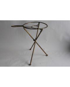 Trépied pliant laiton William Tonks & Sons XIXe siècle