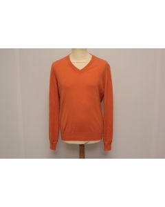 HERMES Pull cachemire orange M