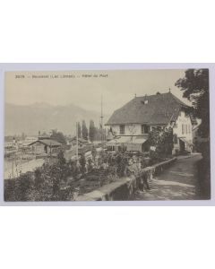 CPA Suisse Bouveret Lac Léman Hôtel du Port