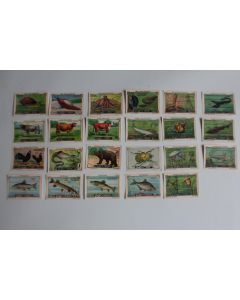 Vignettes ( 23 ) Chocolat Cailler's Animaux Suisse