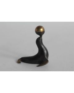 Richard ROHAC Bronze Viennois miniature Otarie