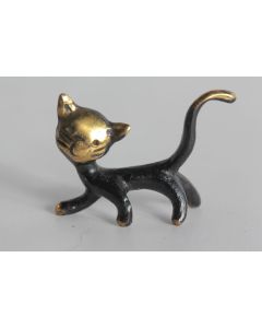 Walter BOSSE Bronze Viennois miniature Chat 