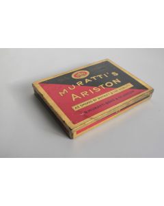 Boîte à Cigarettes tôle Muratti's Ariston gold tipped