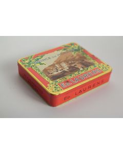 Boîte à Cigarettes tôle Ed. Laurens Prince de Monaco