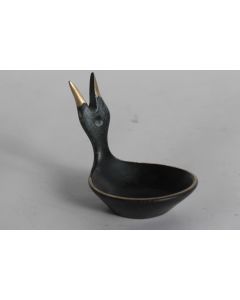 Walter BOSSE Bronze Viennois Oiseau Herta Baller