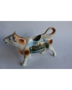 Pot a crème porcelaine souvenir  Bern Bundeshaus  vache
