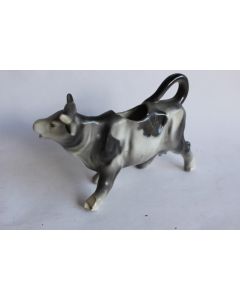 Pot a crème porcelaine souvenir vache