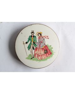 Boite poudrier vintage Stratton Couple