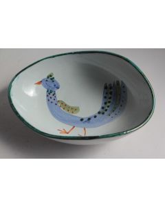 Coupe céramique Oiseau Gourju Naumovitch Grand Chêne Vallauris