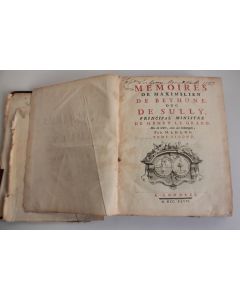 Mémoire de Maximilien de Sully Tome 2 MLDLDL 1747