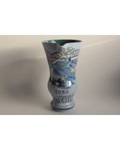 Pichet céramique Fédération des jeunesse Chancy 1959 Suisse