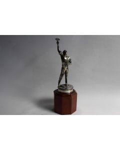 Statuette argent tennisman Aug.Peiskerjun Bâle (Suisse)