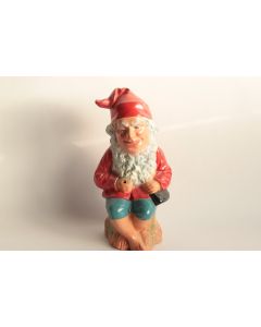 Nain de Jardin Gnome terre cuite Allemagne vintage