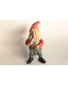 Nain de Jardin Gnome terre cuite Allemagne vintage