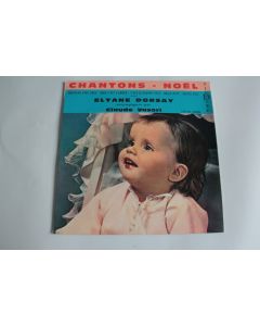 Vinyle 45T Elyane Dorsay Chantons Noel avec Claude Vasori