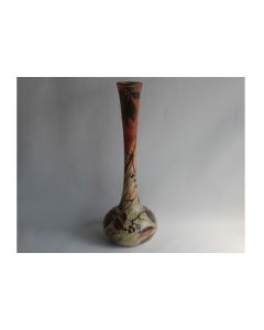Grand vase émaillé LEGRAS