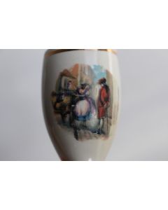 Fourneau de pipe porcelaine érotique