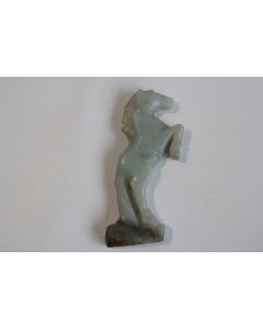 Ancien Cheval Jade sculptée
