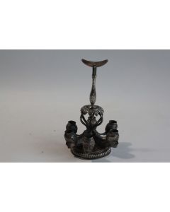 Porte-cigarettes argent Hommes turban Inde