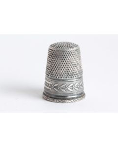 Dé à coudre argent