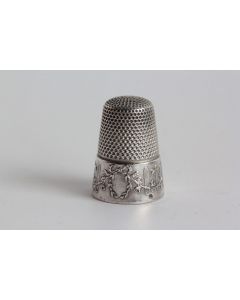 Dé à coudre argent