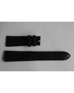 GUBELIN Bracelet montre croco bleu foncé 19 mm