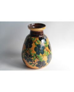 Vase terre vernissée René NICOLE Poterie Savoyarde