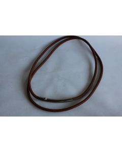 HERMES Ceinture double tour lacet vintage