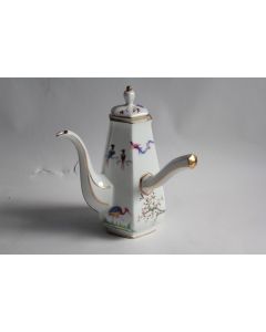 Mini Cafetière porcelaine Limoges