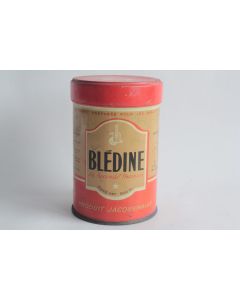 Boîte lait en poudre tôle lithographiée Blédine