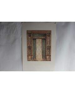 Estampe Décoration intérieure Renaissance Gustav Ziegler
