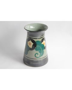 Paul Ami BONIFAS Vase terre vernissée Ferney Voltaire