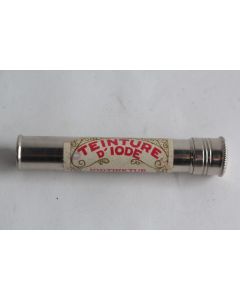 Boîte médicaments tôle flacon Échantillons Teinture d'iode, Genève