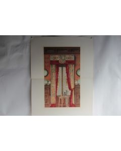 Estampe Décoration Chambre d'homme Renaissance G. Rémon