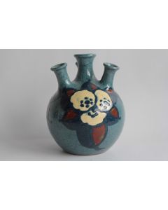 Vase pique fleurs céramique Paul JACQUET Annecy Savoie Poterie